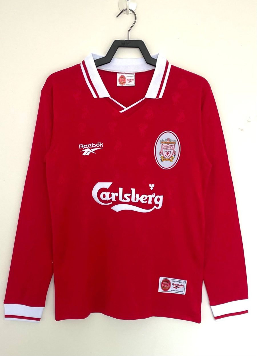 LIVERPOOL FC LANGÆRMET HJEMMEBANETRØJE 19961997