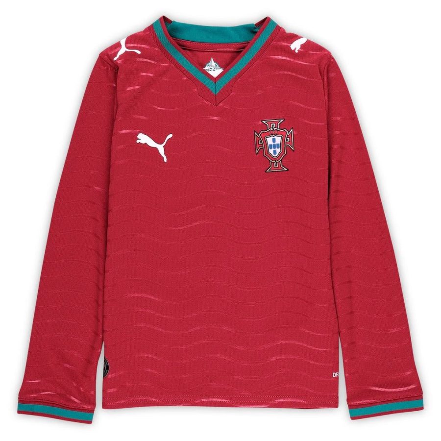 FODBOLDTRØJE LANGE ÆRMER PORTUGAL HJEMMEBANETRØJE 2026