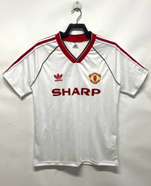 FODBOLDTRØJE MANCHESTER UNITED UDEBANETRØJE 19881989