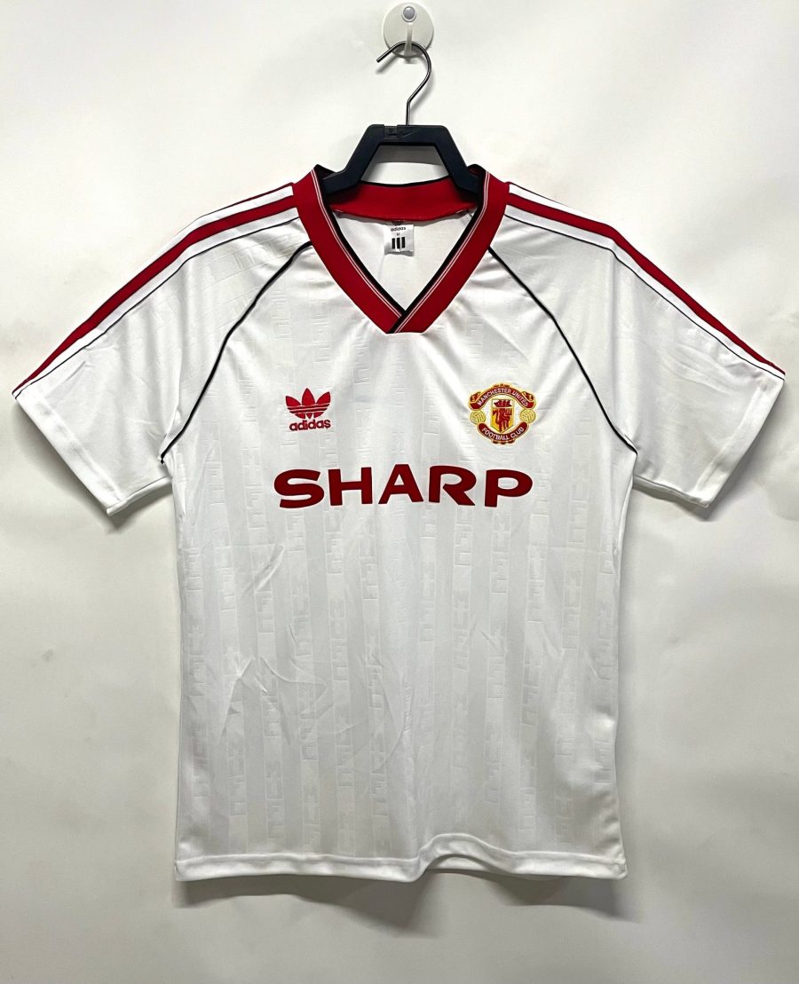 maillot-manchester-united-exterieur-19881989 FODBOLDTRØJE MANCHESTER UNITED UDEBANETRØJE 19881989
