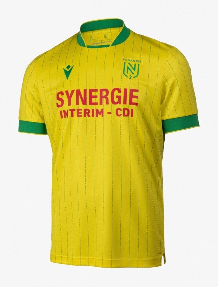 fodboldtrøje nantes hjemmebanetrøje 20252026
