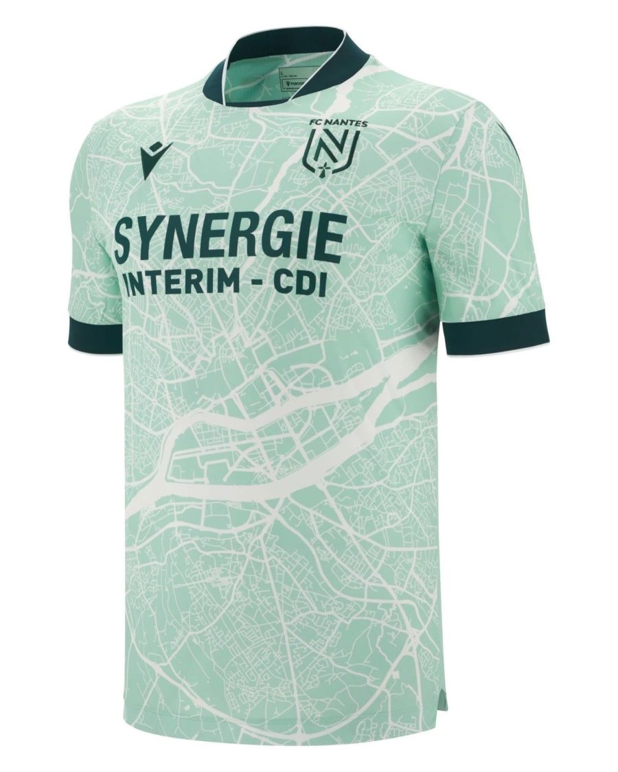 maillot-nantes-exterieur-20252026 FODBOLDTRØJE NANTES UDEBANETRØJE 20252026