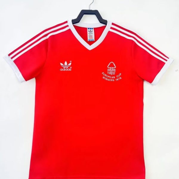 Fodboldtrøje Nottingham Forest Hjemmebanetrøje 1977-1978