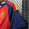 Officiel Spanien fodboldtrøje hjemmebaneversion med emblem og nationale farver