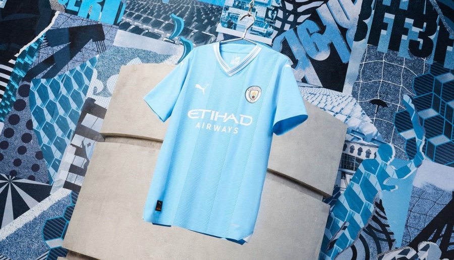 maillot-officiel-manchester-city-jersey-home-premier-league-2023-2024 officiel Manchester City hjemmebanetrøje Premier League 2023 2024