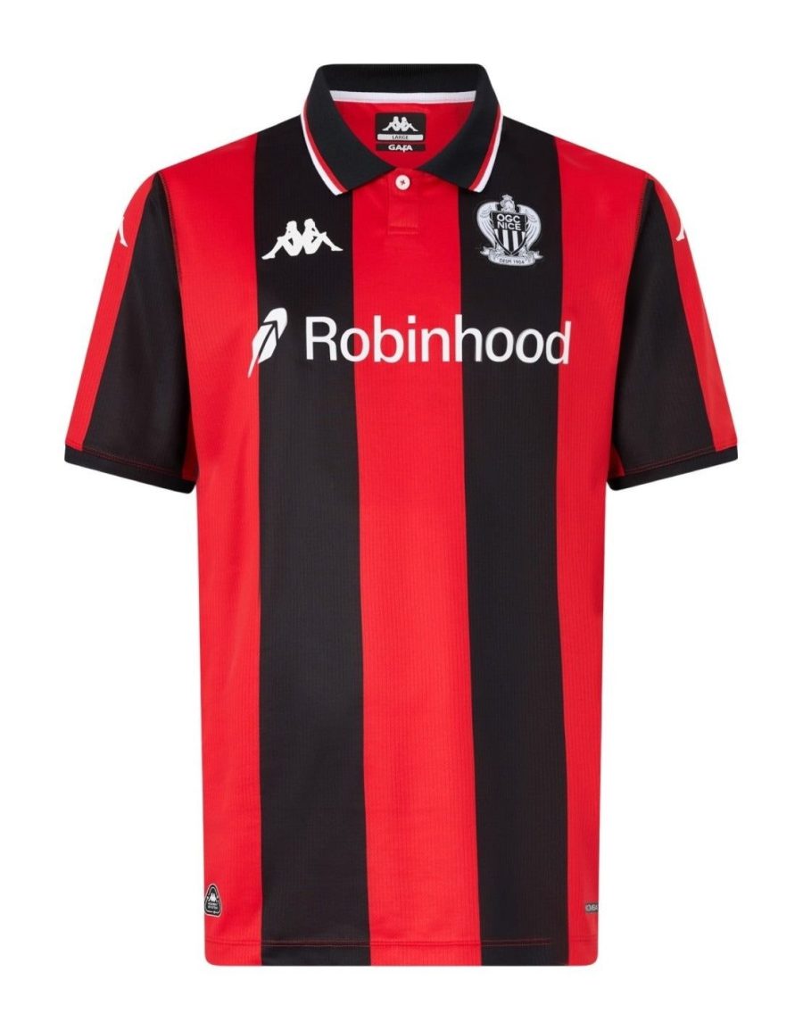 Fodboldtrøje OGC Nice Hjemmebanetrøje 2025-2026
