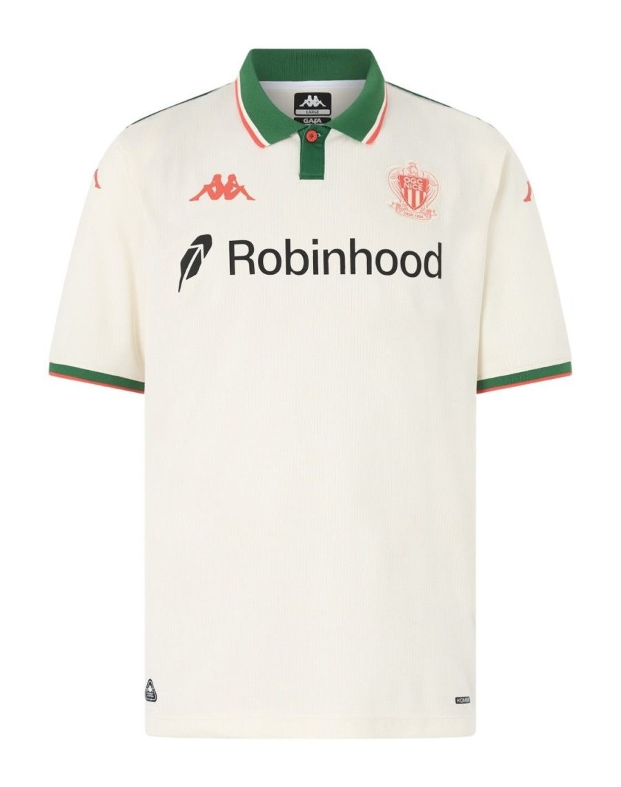maillot-ogc-nice-exterieur-20252026 OGC NICE UDEBANETRØJE 20252026