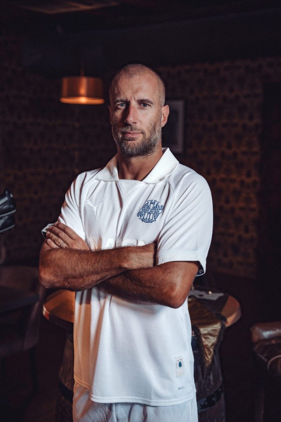 Trøje Olympique de Marseille jubilæumsudgave sæson 2024 2025
