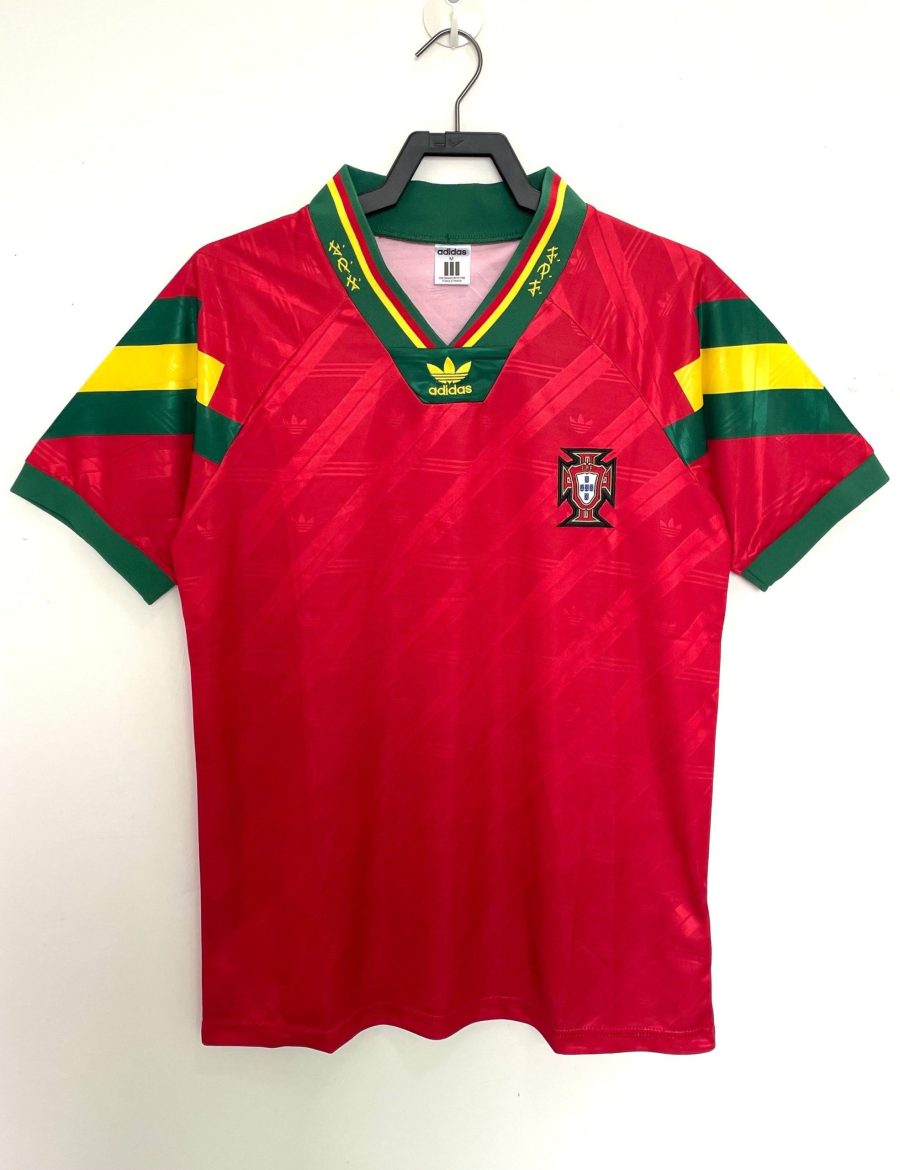 maillot-portugal-domicile-1992 PORTUGAL HJEMMEBANETRØJE 1992