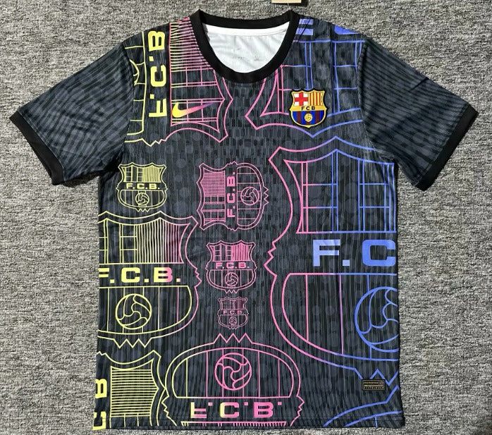 maillot-pre-match-fc-barcelona-saison-2025-2026-entrainement-officiel FC Barcelona pre-match trøje sæson 2025 2026 officiel træning