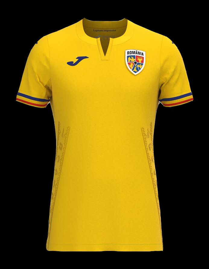 maillot-roumanie-domicile-20232024 FODBOLDTRØJE RUMÆNIEN HJEMME 20232024