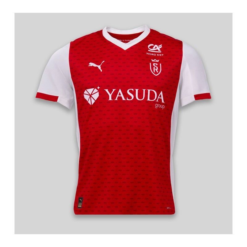 maillot-stade-de-reims-domicile-20252026 FODBOLDTRØJE STADE DE REIMS HJEMMEBANETRØJE 20252026