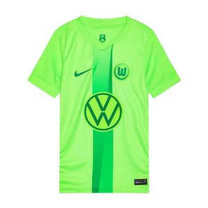 fodboldtrøje vfl wolfsburg hjemmebanetrøje 20242025