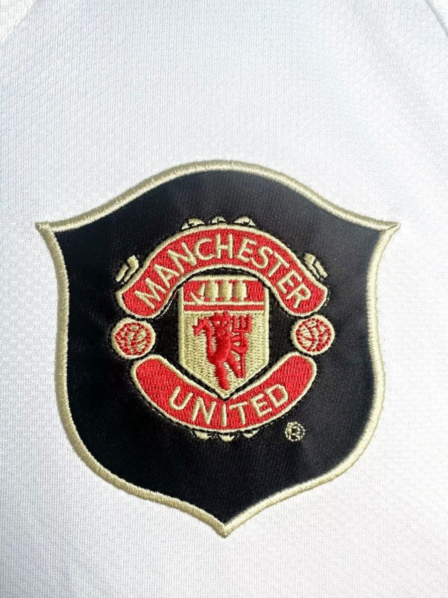 Fodbolddragt Manchester United rød ude model vintage