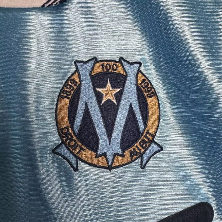 tenue-de-football-olympique-de-marseille-exterieur-collection-1998-1999 fodbolddragt Olympique de Marseille udebane kollektion 1998 1999