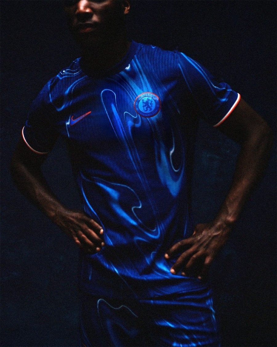 kampdragt Chelsea FC home kit 2024 2025 blå trøje