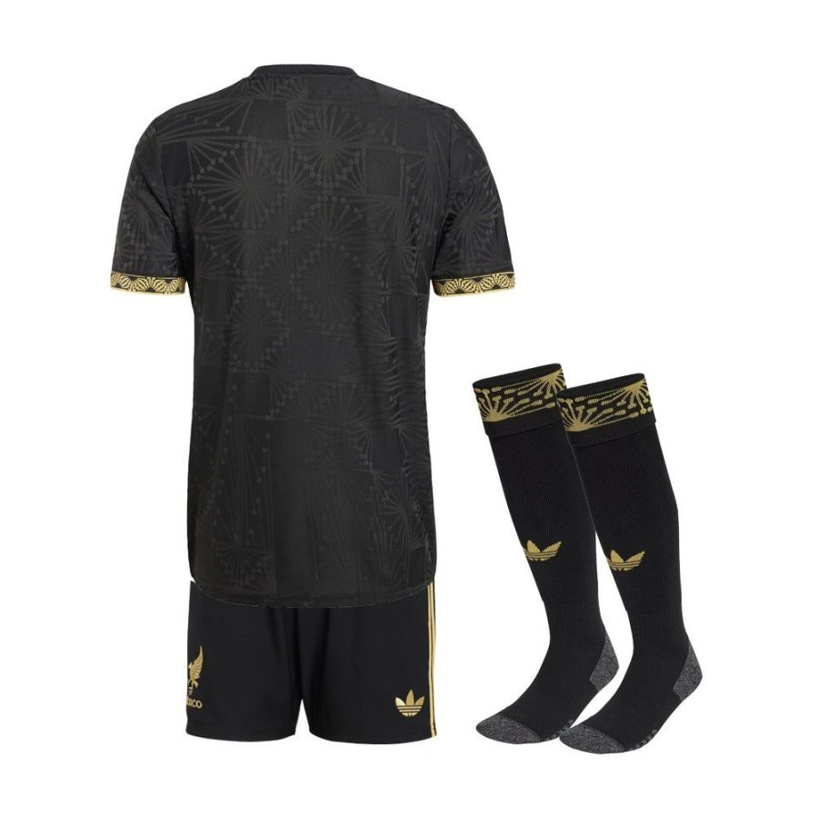 tenue-enfant-mexique-gold-cup-2025-maillot-domicile-et-short Børnesæt Mexico Gold Cup 2025 hjemmebanetrøje og shorts