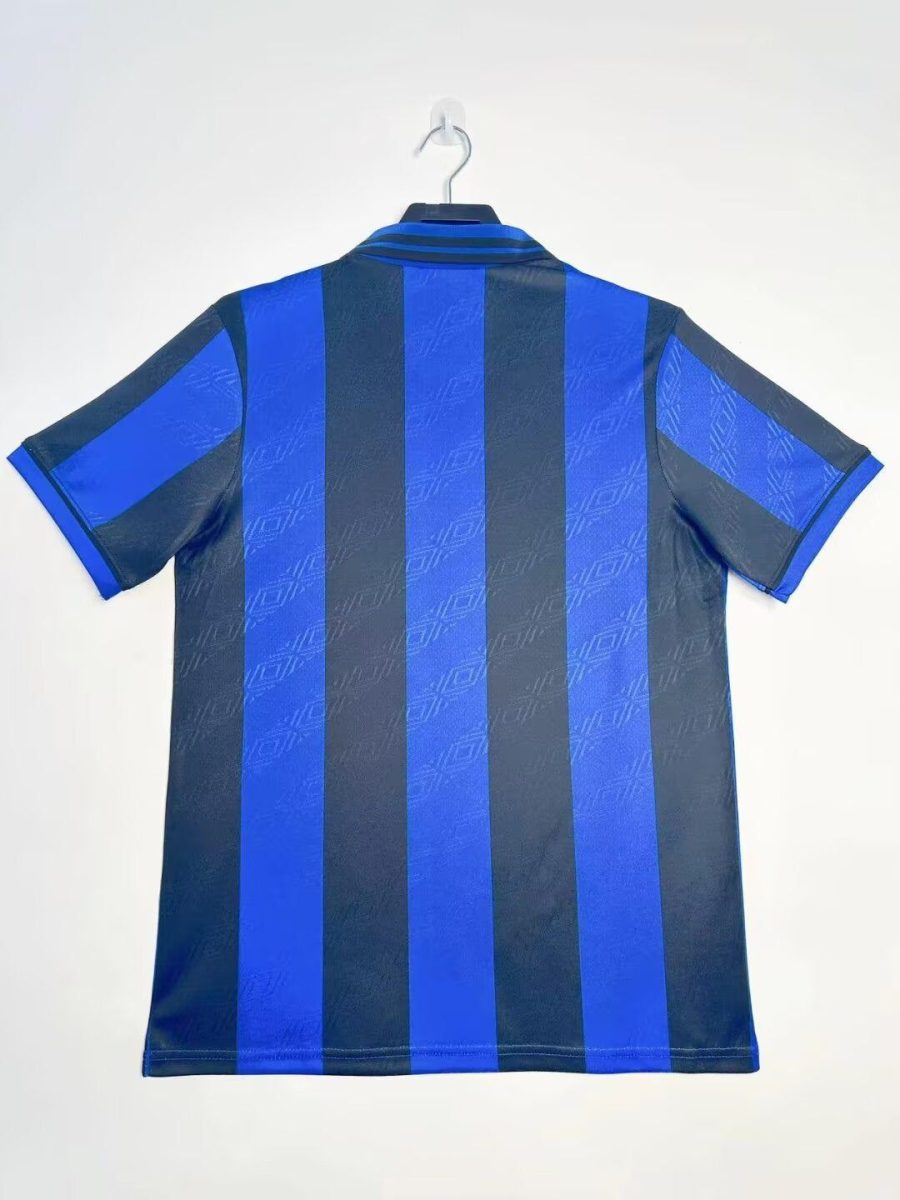 Inter Milan hjemmebanefodbolddragt retrokollektion 1995 1996