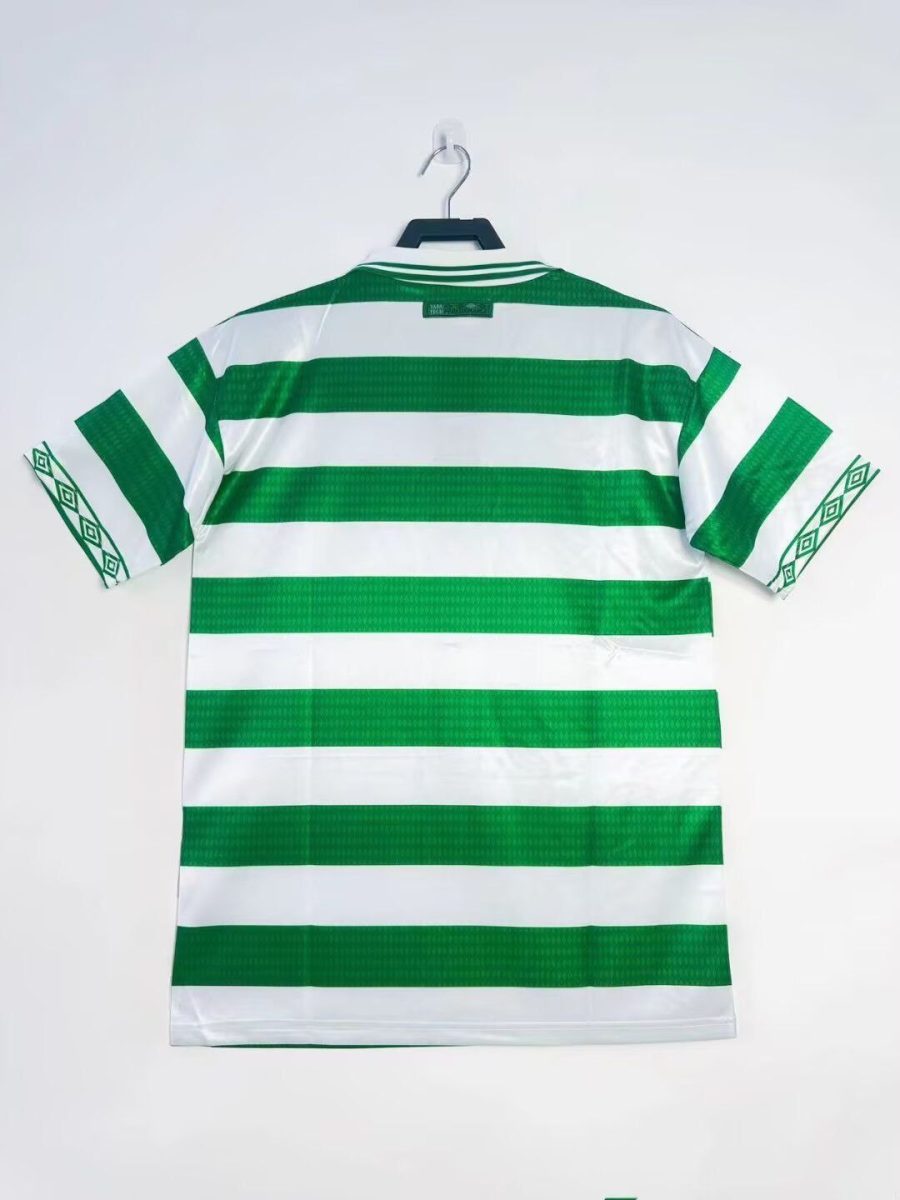 Officiel spilledragt Celtic Glasgow vintage 1997 1998 hjemmebanetrøje fan
