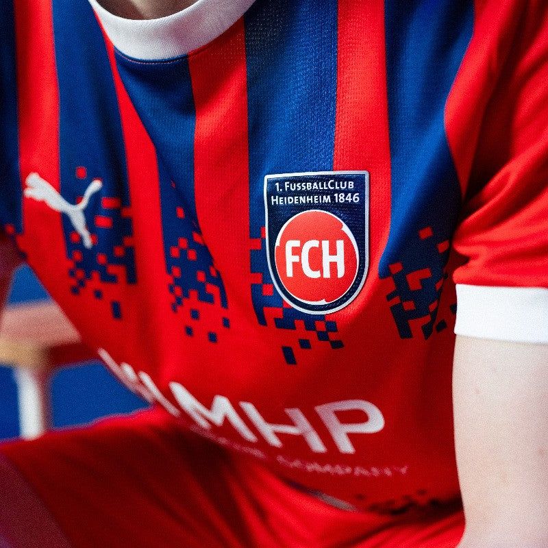 officiel dragt FC Heidenheim fodboldtrøje hjemmebane ny kollektion