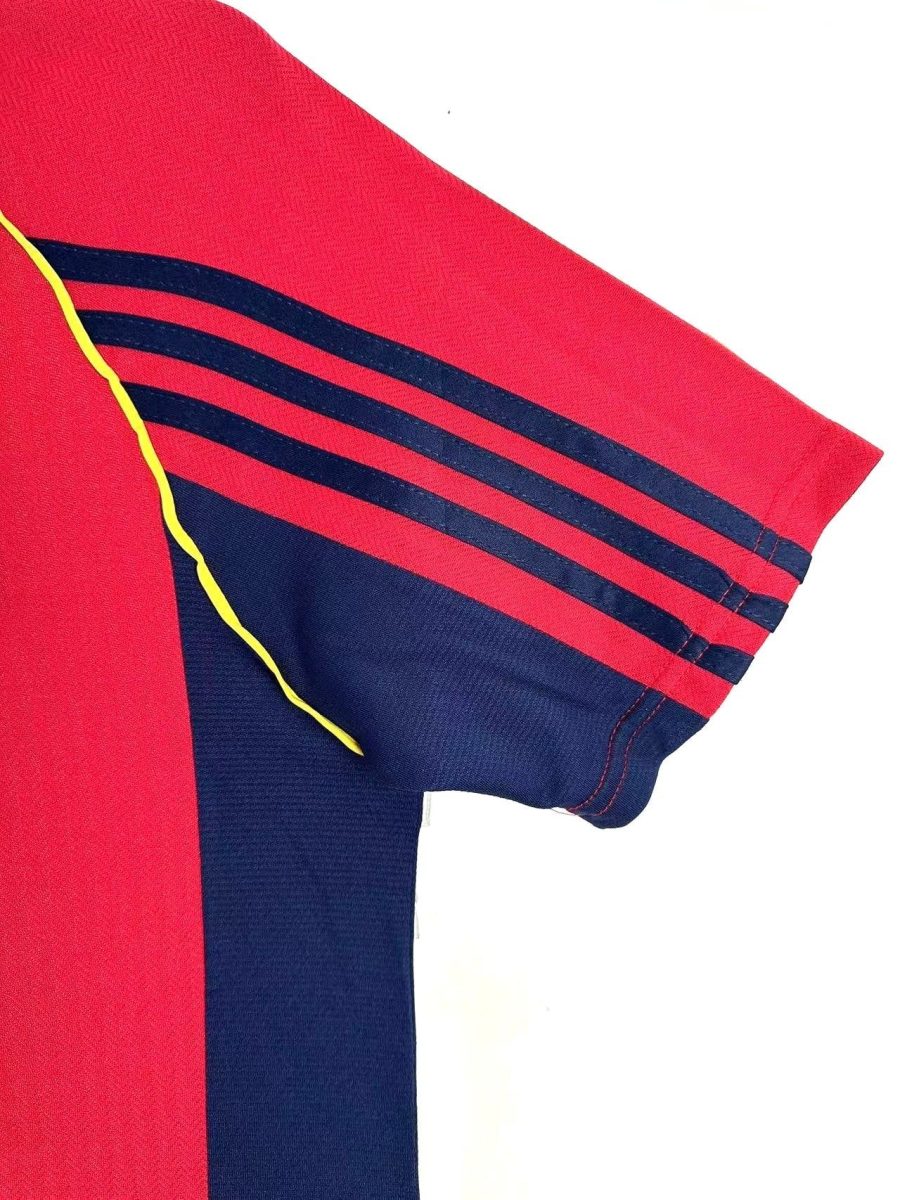Officielt La Roja hjemmebanetrøje med retro tryk spansk fodbold