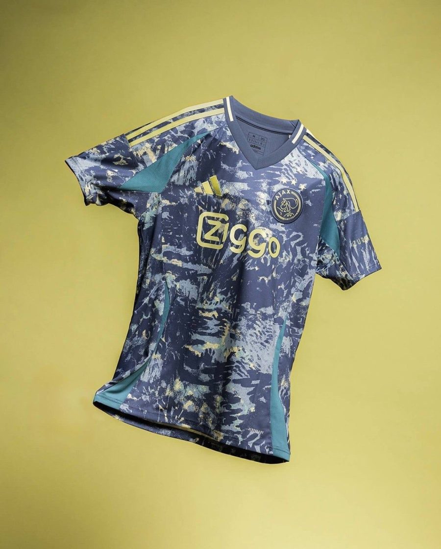Fodbold T-shirt Ajax Amsterdam udebanetrøje 2024 2025 til fan
