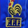 tunique-football-france-domicile-annee-mille-neuf-cent-quatre-vingt-deux-style-classique Fodboldtrøje Frankrig hjemmebane år 1982 klassisk stil