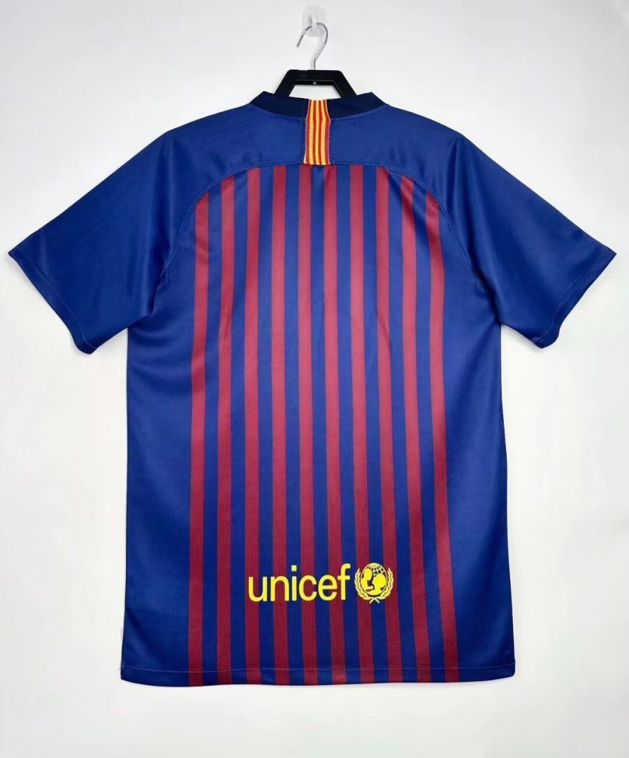 Officiel trøje FC Barcelona hjemmebane rød og blå