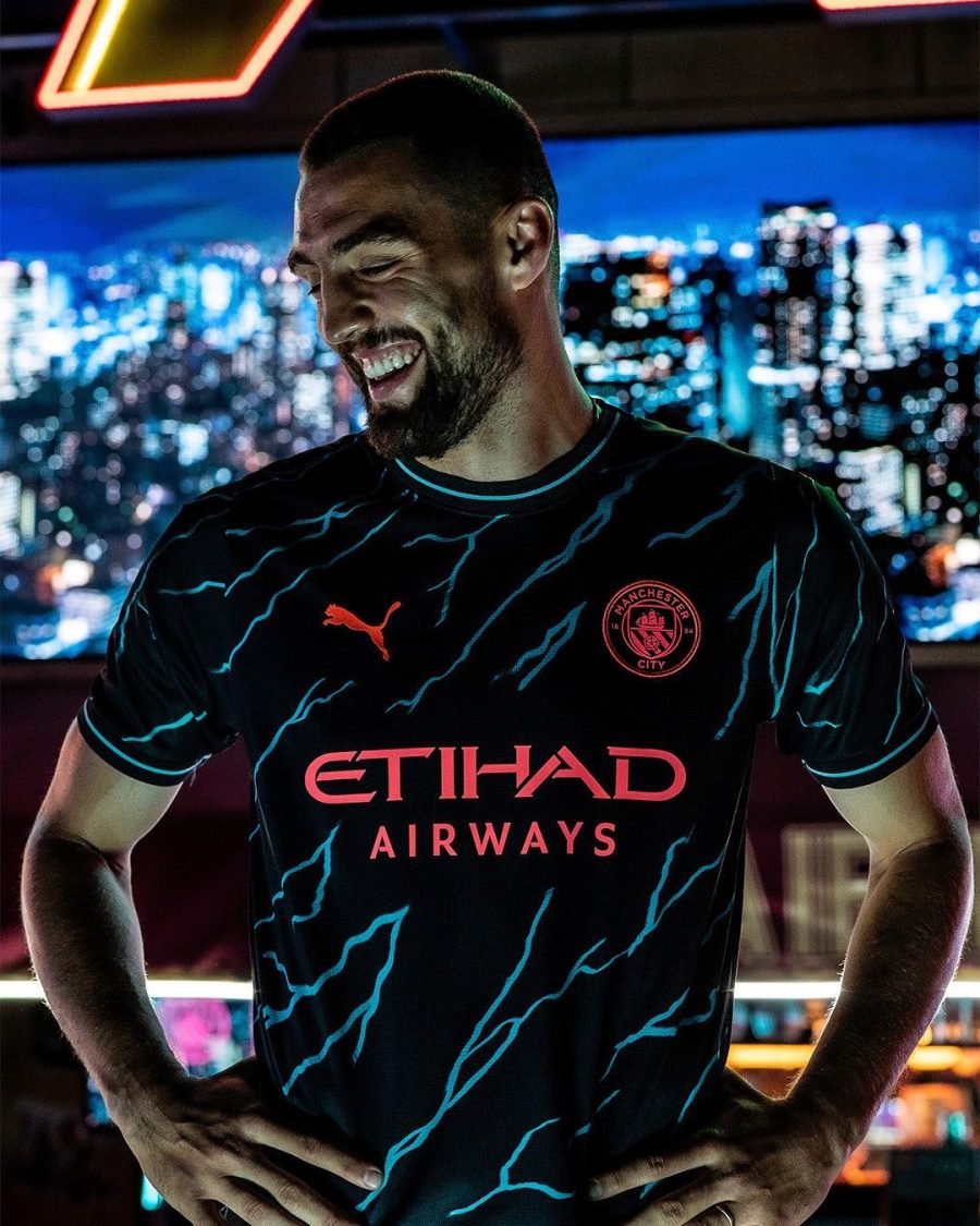 Officiel Manchester City tredje dragt 2023 2024 til fan