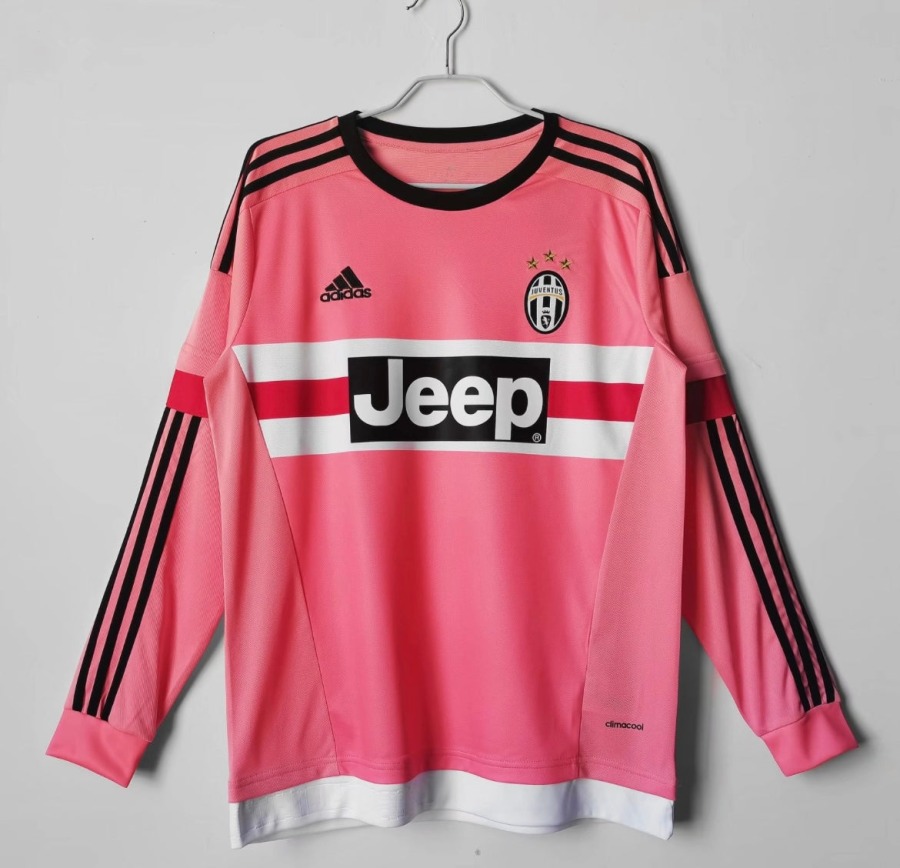 Fodboldtrøje Juventus Udebanetrøje 2015/16 Langærmer