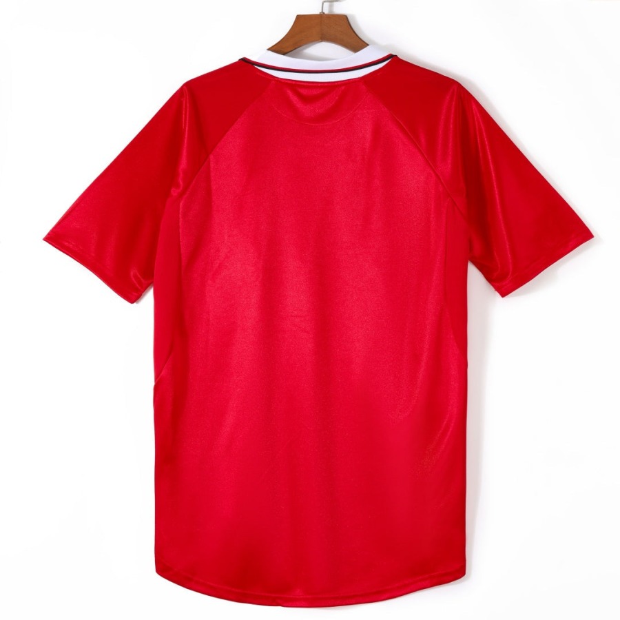Fodboldtrøje Manchester United Hjemmebanetrøje Retro 1999-2000