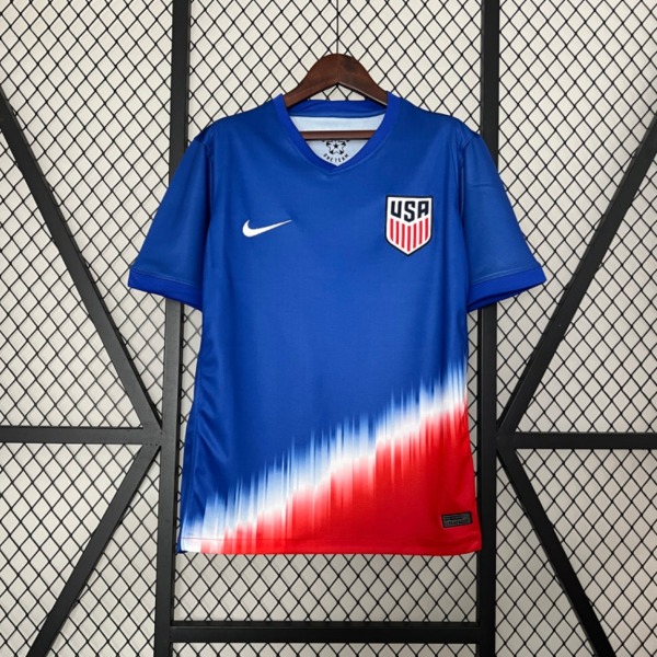 Fodboldtrøje USA Udebanetrøje 2024