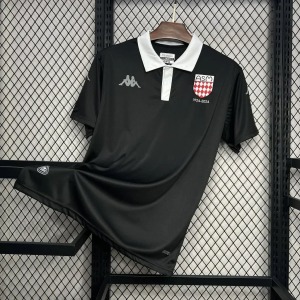 AS Monaco 2024-2025 sort officiel trøje