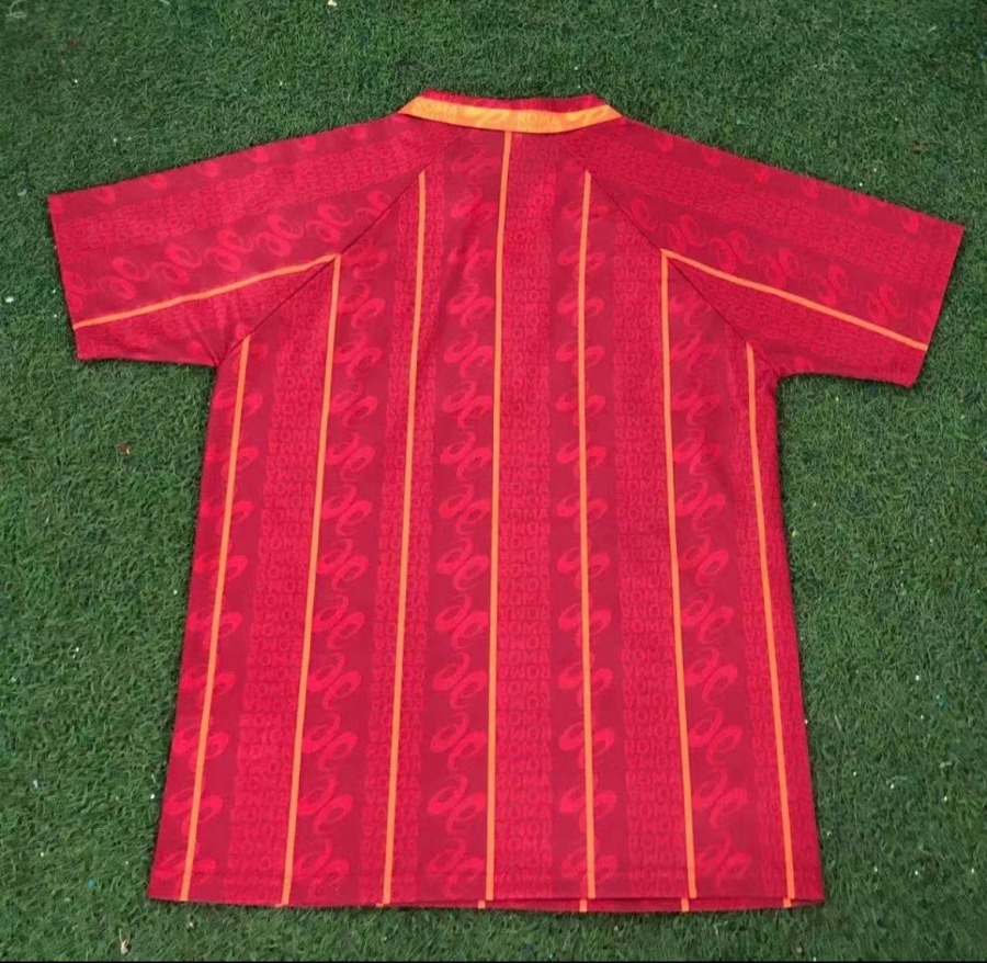 Fodboldtrøje AS Roma 1996/97 Hjemmebanetrøje