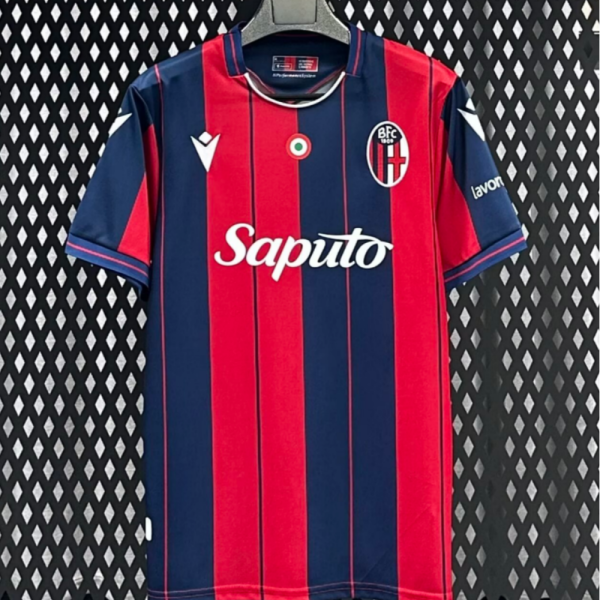 Fodboldtrøje Bologna Hjemmebane 2025/26