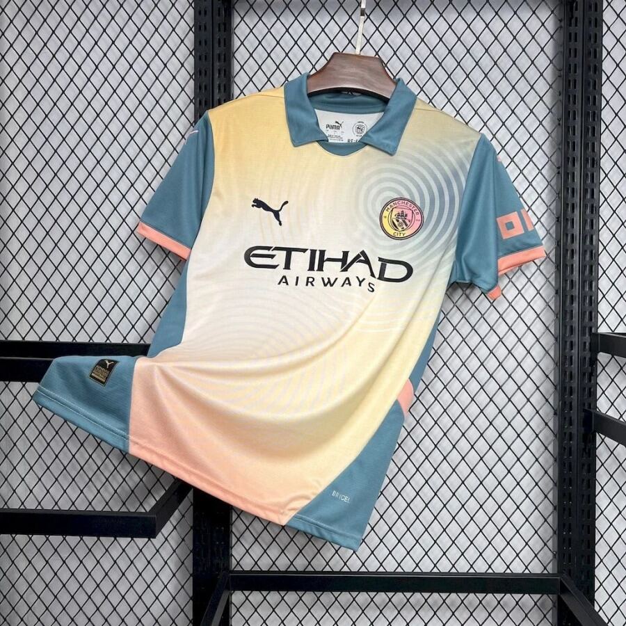 Fodboldtrøje Manchester City 2024 2025 Fourth