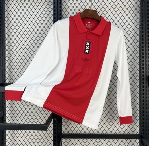 0C228505-10BC-41D8-8497-646DE4192B6F.jpg Ajax Amsterdam 2025/26 Langærmet Fodboldtrøje