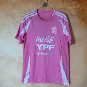 Fodboldtrøje Argentina 2024/25 Rose Edition