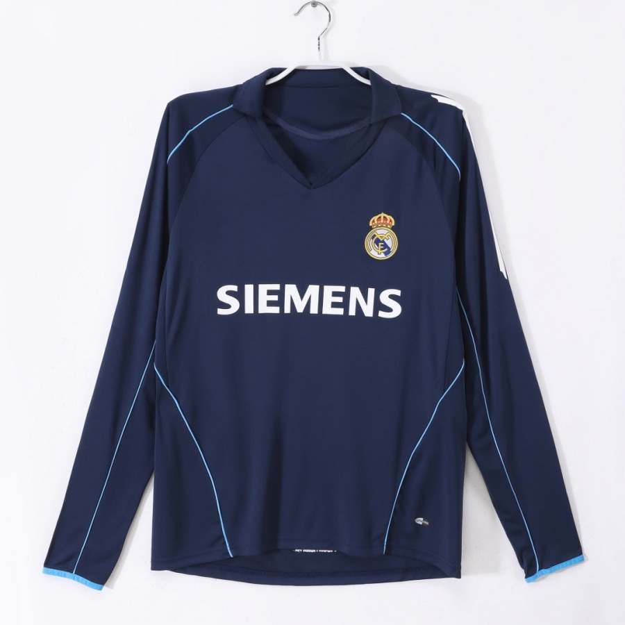 Real Madrid Udebanetrøje 2005-2006 Lange Ærmer