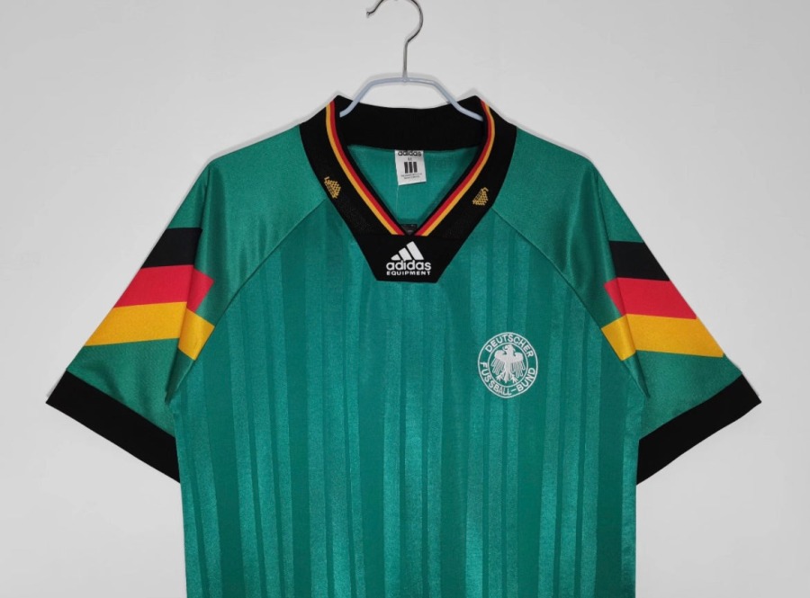 Fodboldtrøje Tyskland Udebanetrøje 1992
