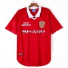Fodboldtrøje Manchester United Hjemmebanetrøje Retro 1999-2000