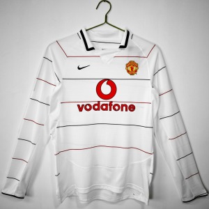 129ce00613c84d8fa3d71d7f59984397.jpg Manchester United Udebanetrøje 2003-2004 Lange Ærmer