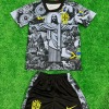 Fodboldtrøje Brasilien Børn 24/25 Sort Special