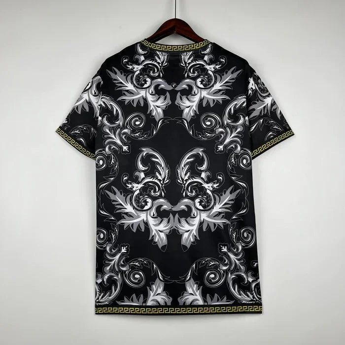 Fodboldtrøje Italien 2023-2024 Versace Sort