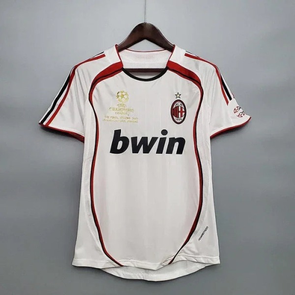 Fodboldtrøje AC Milan 2006-2007 Retro Fodbold