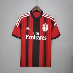 188C3839-4822-49AC-B275-6A71A4A0C9B0.jpg Fodboldtrøje AC Milan Hjemmebanetrøje 2014/15