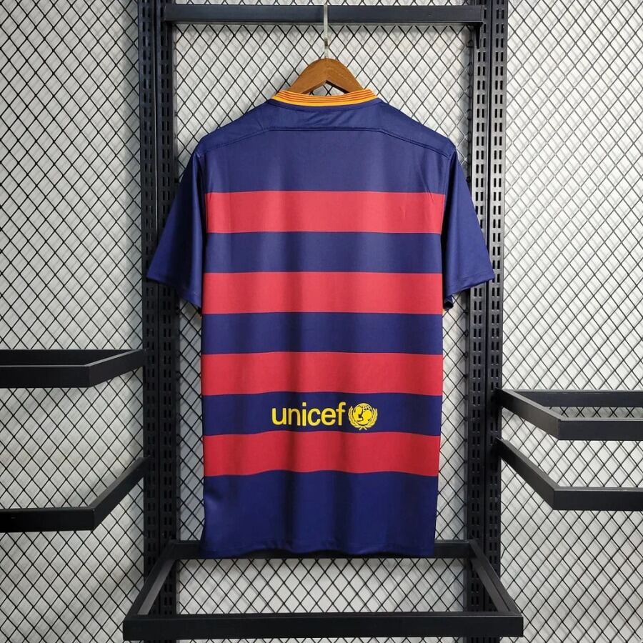 Retro FC Barcelona-trøje 2015-2016