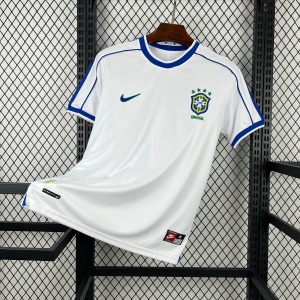 Fodboldtrøje Brasilien Retro 1998