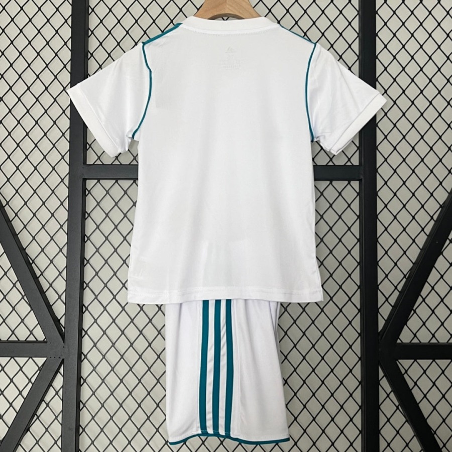 Real Madrid Hjemmebanetrøje 2017-2018 Børn Retro