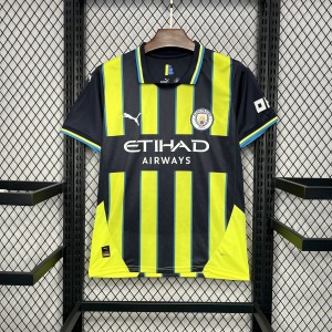 Fodboldtrøje Manchester City Udebane 2024-2025